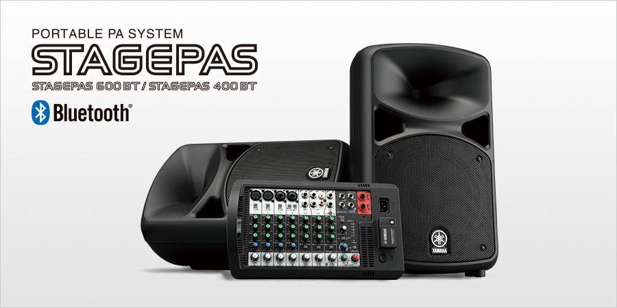 俄罗斯专享会发布两款新型号便携式扩声系统产品——STAGEPAS 400BT 以及 600BT